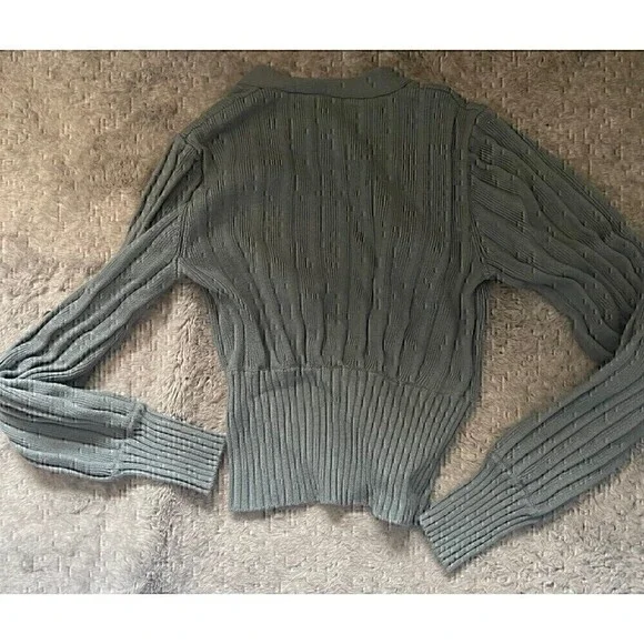 Wilfred plunge front cardigan - Picture 3 of 5